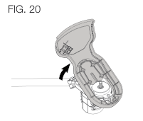 Guard removal angle