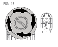 Spool housing rotation diagram