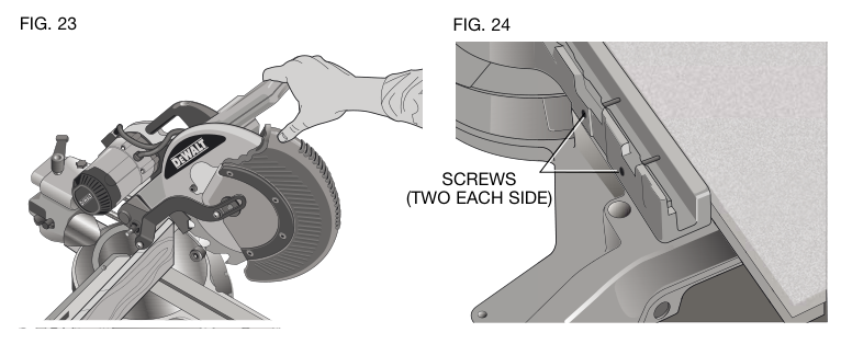 Description of saw assembly