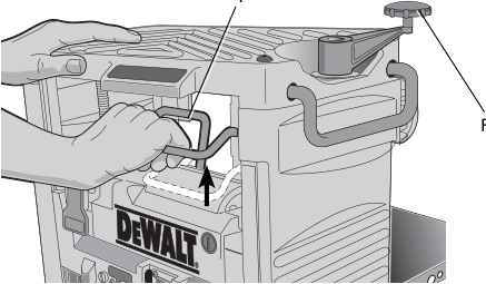 Carriage head lock