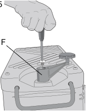 Depth adjustment handle