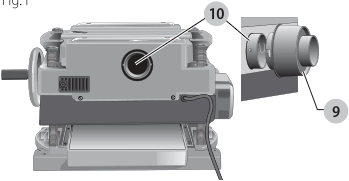 dust ejection port