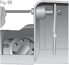 Step bolt installation