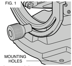 Mounting Holes