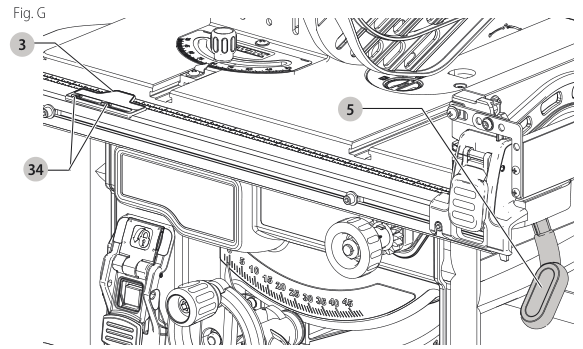 Anti-kickback assembly diagram