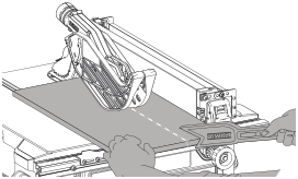 Bevel ripping operation diagram