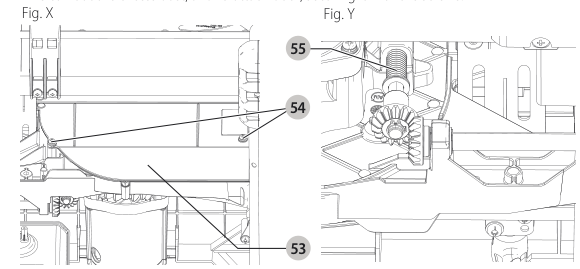 Dust access door