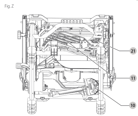 Dust collection ports