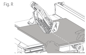 Ripping operation diagram